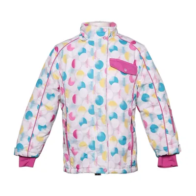 Ski jacket (White, Multicolored) from Orchestra Polyester
