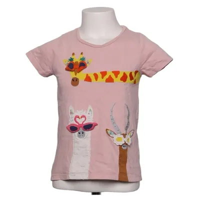 T-shirt (Roze, Meerkleurig) van Mini Boden Katoen