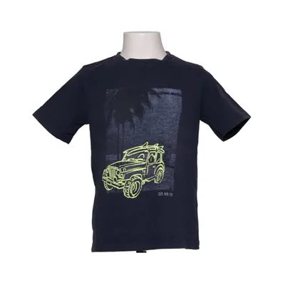 T-shirt (Bleu) de Attention Coton