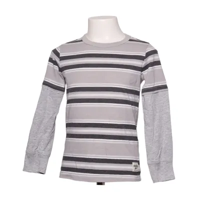 Långärmad t-shirt (Grå, Svart, Vit) från OshKosh B'gosh Bomull, Polyester