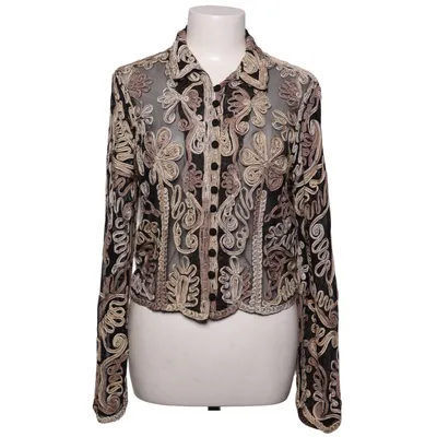 Jacke (Schwarz, Beige) von Phase Eight Elasthan, Polyamid