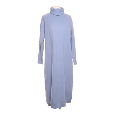Jurk met col (Blauw) van GiorGia Acryl, Nylon, Polyester