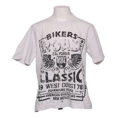 T-shirt (Wit, Zwart) van InScene Katoen