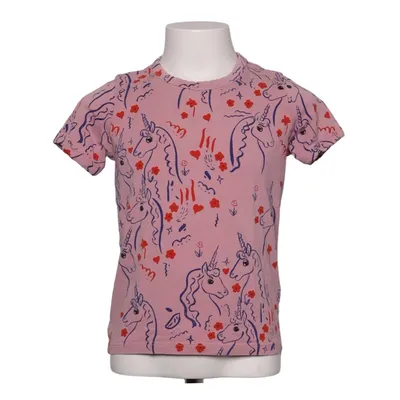 T-shirt (Pink, Flerfarvet) fra Mini Rodini Bomuld, Elastan