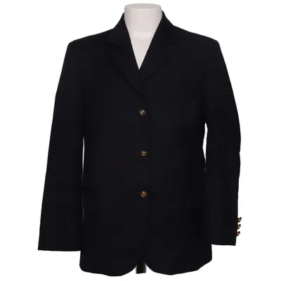 Blazer (Noir) de Cyrillus Polyester, Laine