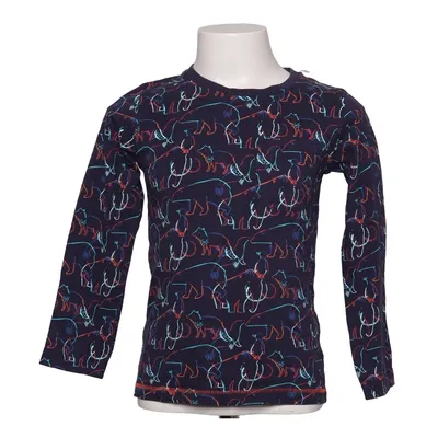 Long sleeve T-shirt (Blue, Multicolored) from Mothercare Cotton, Elastane