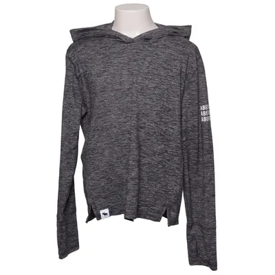 Hoodie (Gray) from Abercrombie Elastane, Polyester