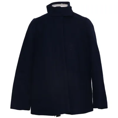 Jacket (Blue) from Mango Kids Acrylic, Cotton, Polyamide, Polyester, Viscose, Wool