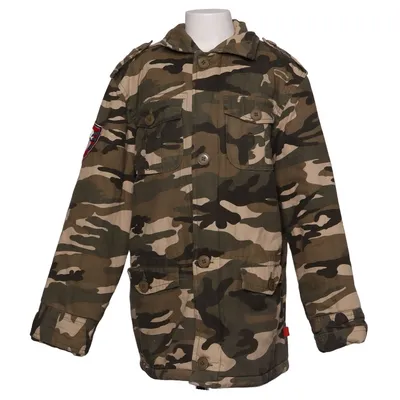 Jaktjacka (Grön, Brun, Beige) från CFL Bomull, Polyester