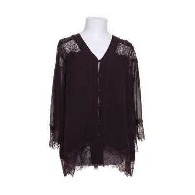 Blus (Lila) från Maria Nylon, Polyester, Silke