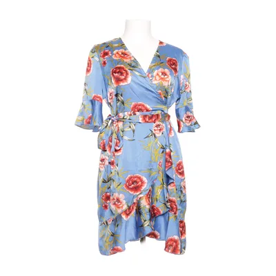 Omlottklänning (Blå, Flerfärgad) från Loavies Polyester