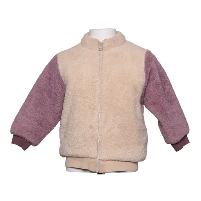 Fleecejakke (Beige, Lilla) fra House of Jamie Elastan, Økologisk bomuld, Polyester