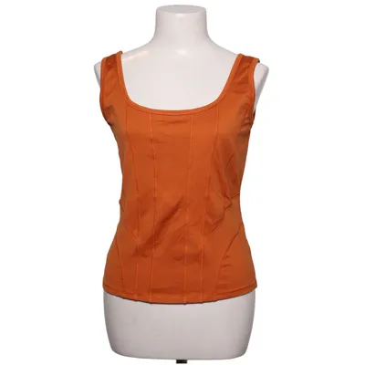 Tanktop (Bruin) van Crisca Elastaan, Polyamide
