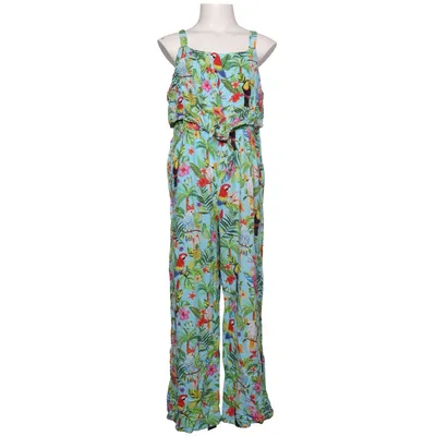 Jumpsuit (Turquoise, Meerkleurig) van Emma Jayne x H&M Viscose