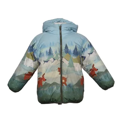 Vinterjacka (Blå, Grön, Flerfärgad) från Next Återvunnen polyester
