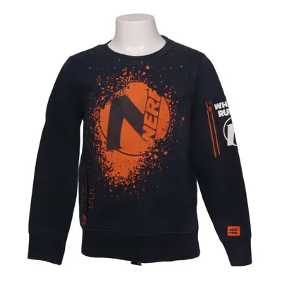 Collegetröja (Blå, Orange) från Nerf Bomull, Polyester