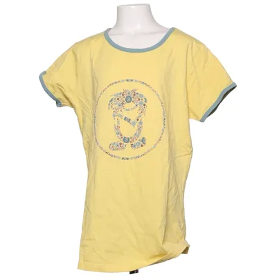 T-shirt (Gul, Blå, Flerfärgad) från Trollkids Bomull, Polyester