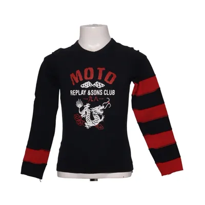 Long sleeve T-shirt (Blue, Red, White) from Replay & Sons