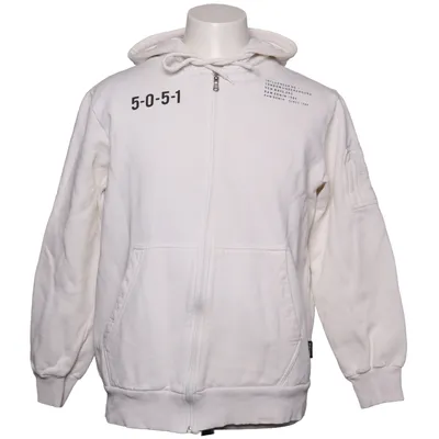 Huvtröja (Vit) från Vintage Denim