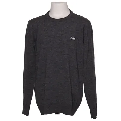 Sweater (Gray) from Giorgio Armani Acrylic, Wool