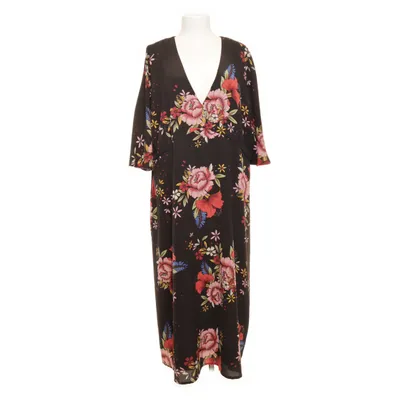 Klänning (Svart, Flerfärgad) från Yumi Elastan, Polyester