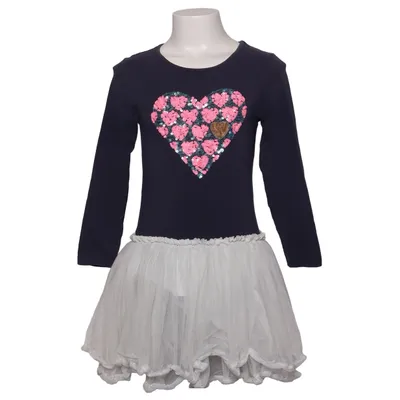 Klänning (Blå, Rosa, Vit) från Billieblush Bomull, Elastan, Polyester