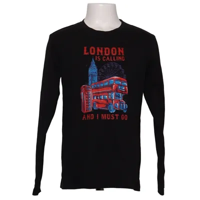 Långärmad t-shirt (Svart) från Premium Kids Bomull