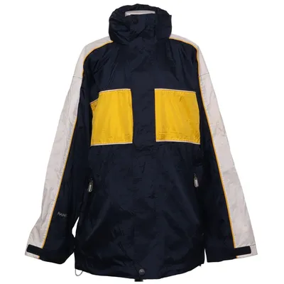 Ski jacket (Blue, Yellow, White) from Anzoni Cotton, Polyamide