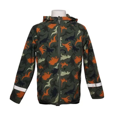 Softshell jacket (Green, Multicolored) from Topolino Elastane, Polyester, Polyurethane