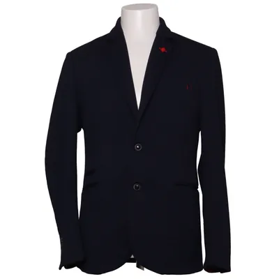 Blazer (Blue) from Zara Man Elastane, Polyester