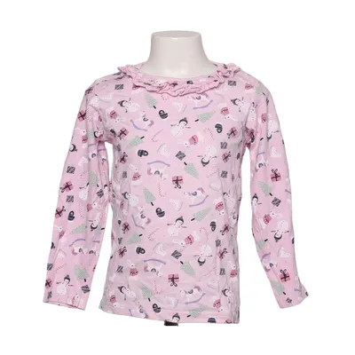 Langærmet t-shirt (Pink, Flerfarvet) fra Kiki & Koko Bomuld