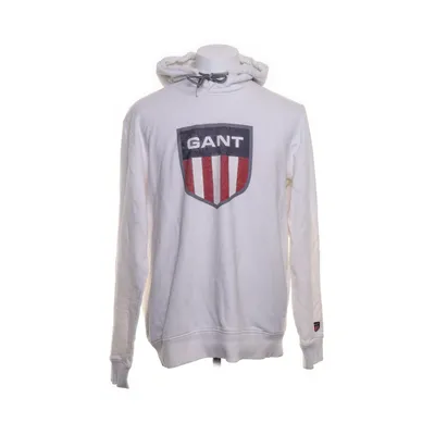Huvtröja (Vit, Röd) från GANT Bomull, Polyester