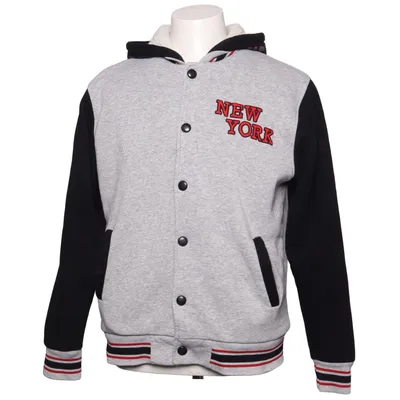 Veste universitaire (Gris, Noir, Rouge) de Kenji