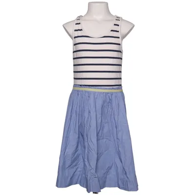 Jurk (Blauw, Wit) van Johnnie B Katoen