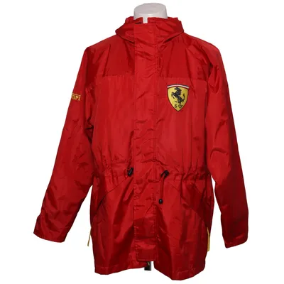 Rain jacket (Red) from Ferrari Polyamide, Polyester