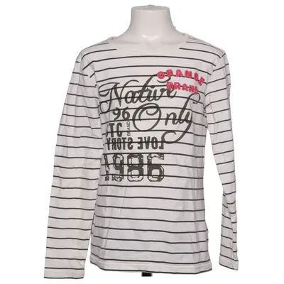 Långärmad t-shirt (Vit, Svart, Flerfärgad) från Staccato Bomull, Elastan