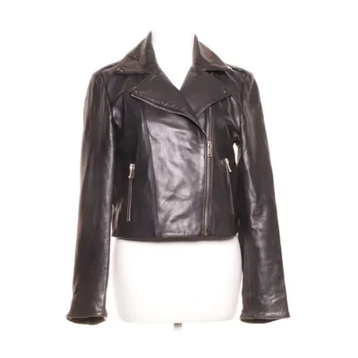 Bikerjacka (Svart) från Mango Skinn, Polyester