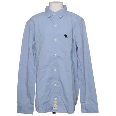 Button down shirt (Blue) from Abercrombie Kids Cotton, Elastane