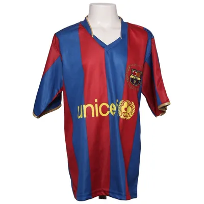 Fodboldtrøje (Blå, Rød, Flerfarvet) fra FC Barcelona Polyester