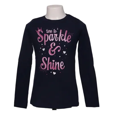 Långärmad t-shirt (Blå, Rosa, Vit) från Dopo Dopo Girls Bomull