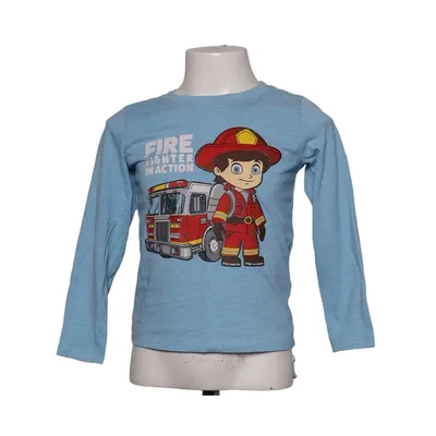 Långärmad t-shirt (Blå, Flerfärgad) från Dopo Dopo Bomull, Polyester