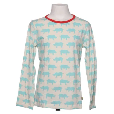 Long sleeve T-shirt (White, Blue, Red) from Loud + Proud Organic cotton