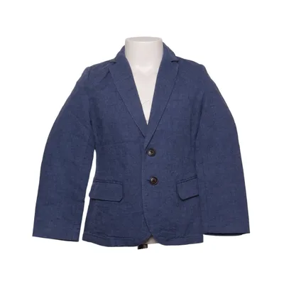 Blazer (Blue) from H&M Linen, Cotton