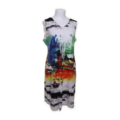 Jurk (Meerkleurig) van Alba Moda Elastaan, Viscose