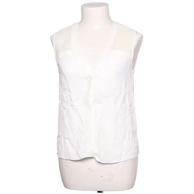 Top (White) from Sandro Acetate, Polyester, Viscose