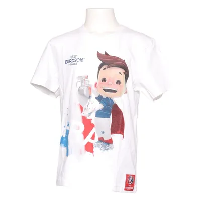 T-shirt (Blanc, Bleu, Rouge) de Uefa Coton