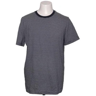 T-shirt (Blå, Hvid) fra Selected Homme Økologisk bomuld