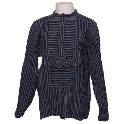 Chemise (Bleu, Blanc) de DW Shop Coton