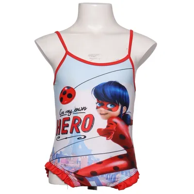 Swimsuit (Red, Multicolored) from Miraculous