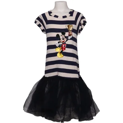 Klänning (Blå, Vit) från Monnalisa Bomull, Elastan, Polyamid, Viskos